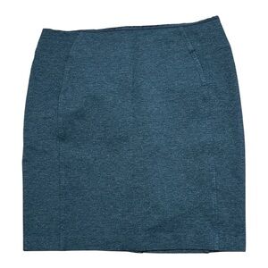 Women’s Charcoal Black Grey Lined Skirt 14